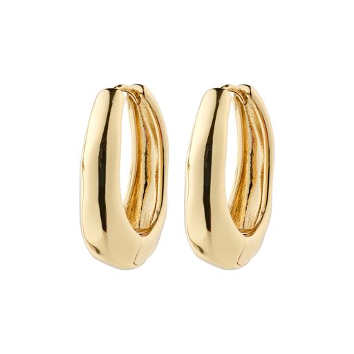 Pilgrim Asher Øreringe, Gold Plated