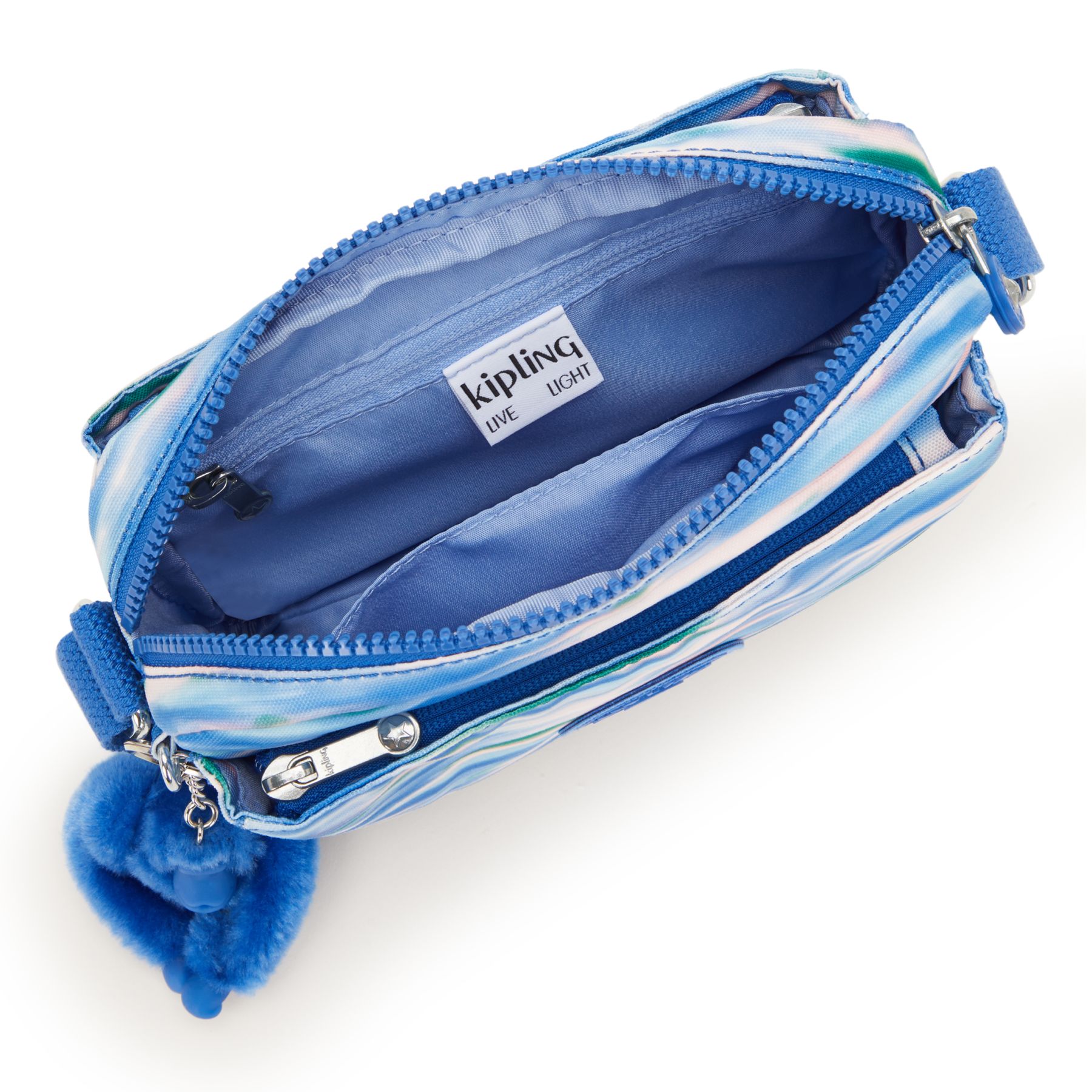 ABANU Mini Sac à Bandoulière avec Sangle Ajustable - Diluted Blue