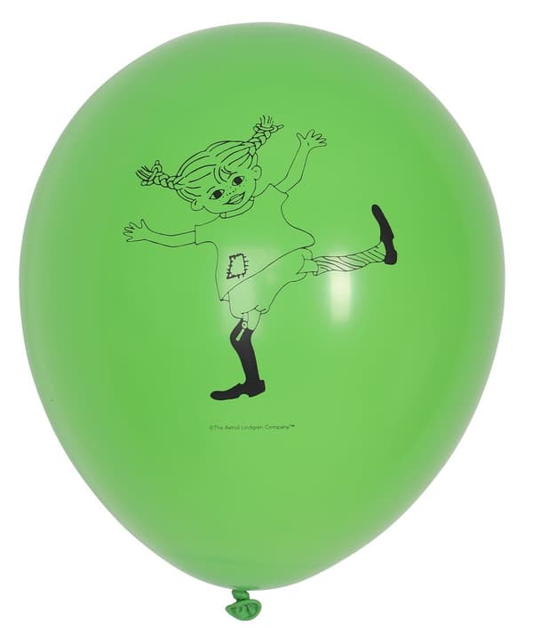Latexballonger 8-pakk Pippi