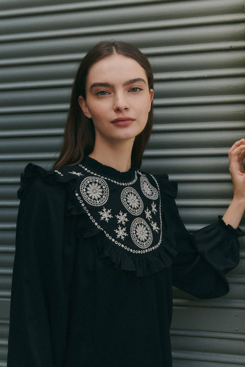 MANGO TEEN blousetop zwart