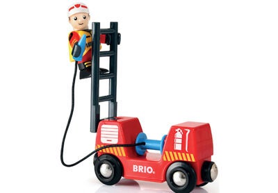 BRIO World 33815 Togsett med Brannmannstema