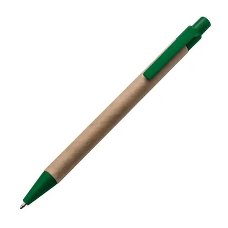 Macma Kugelschreiber aus Papier, grün, 10 Stück