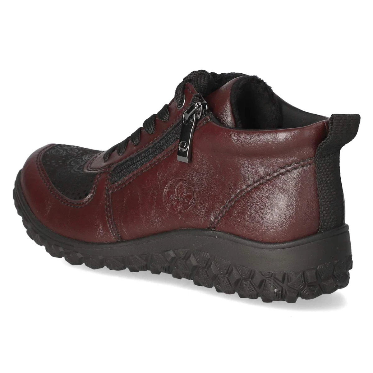 RiekerSchnürschuhe - rot