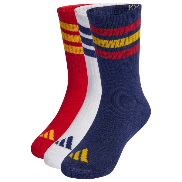 adidas - Kid's 3-Stripes Concept Crew 3-Pack - Chaussettes multifonctions