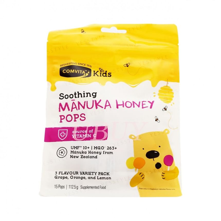 COMVITA - Verzachtende Manuka Honing Pops voor Kinderen