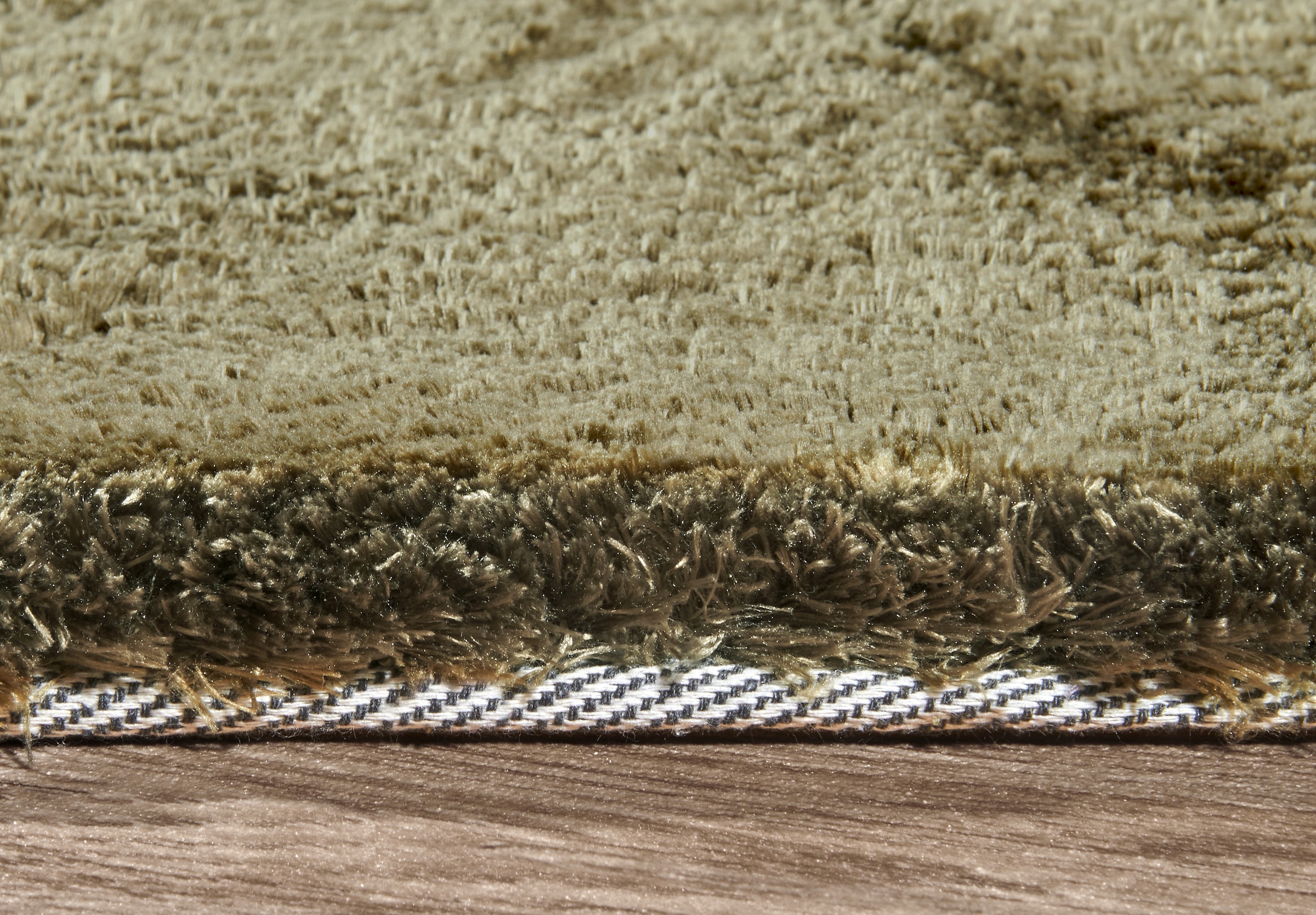 ELLE DECORATION Hochflor-Teppich »Calida« rechteckig 28 mm Höhe Langflor, Shaggy, einfarbig, flauschig, weich, glänzend, modern, uni