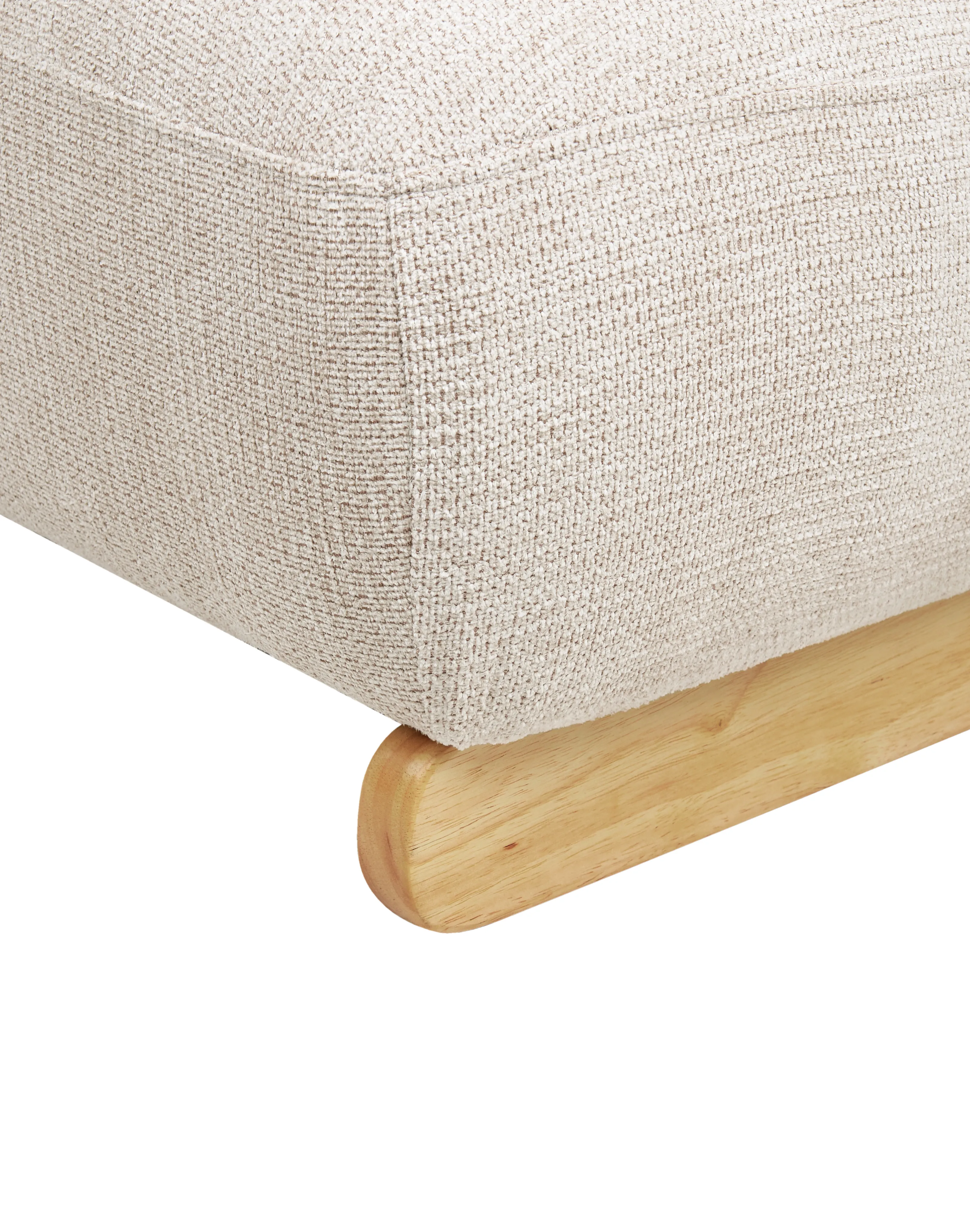 Fauteuil KOKKOLA Stof Lichtbeige