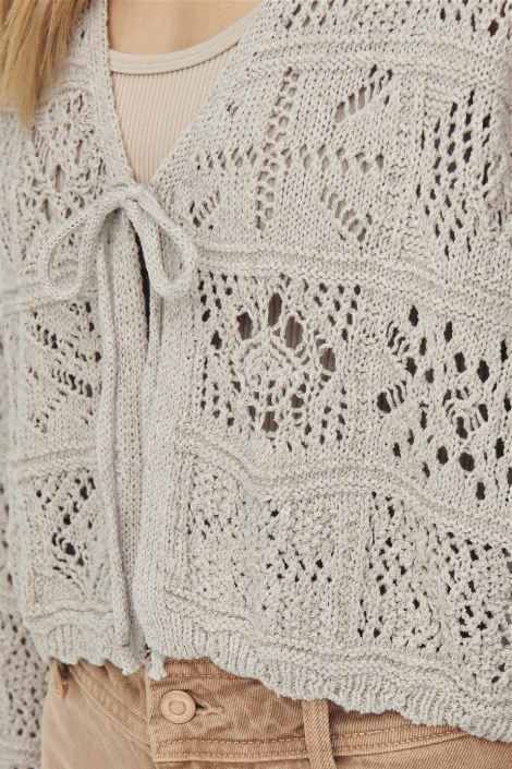 Only beige dames vest