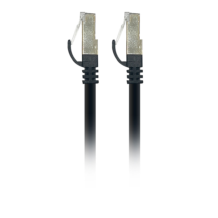 Textorm Câble RJ45 CAT 6 SSTP - mâle/mâle - 30 m - Noir