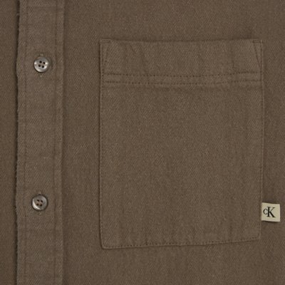 Chemise à manches longues homme Flannel One-Pocket CALVIN KLEIN