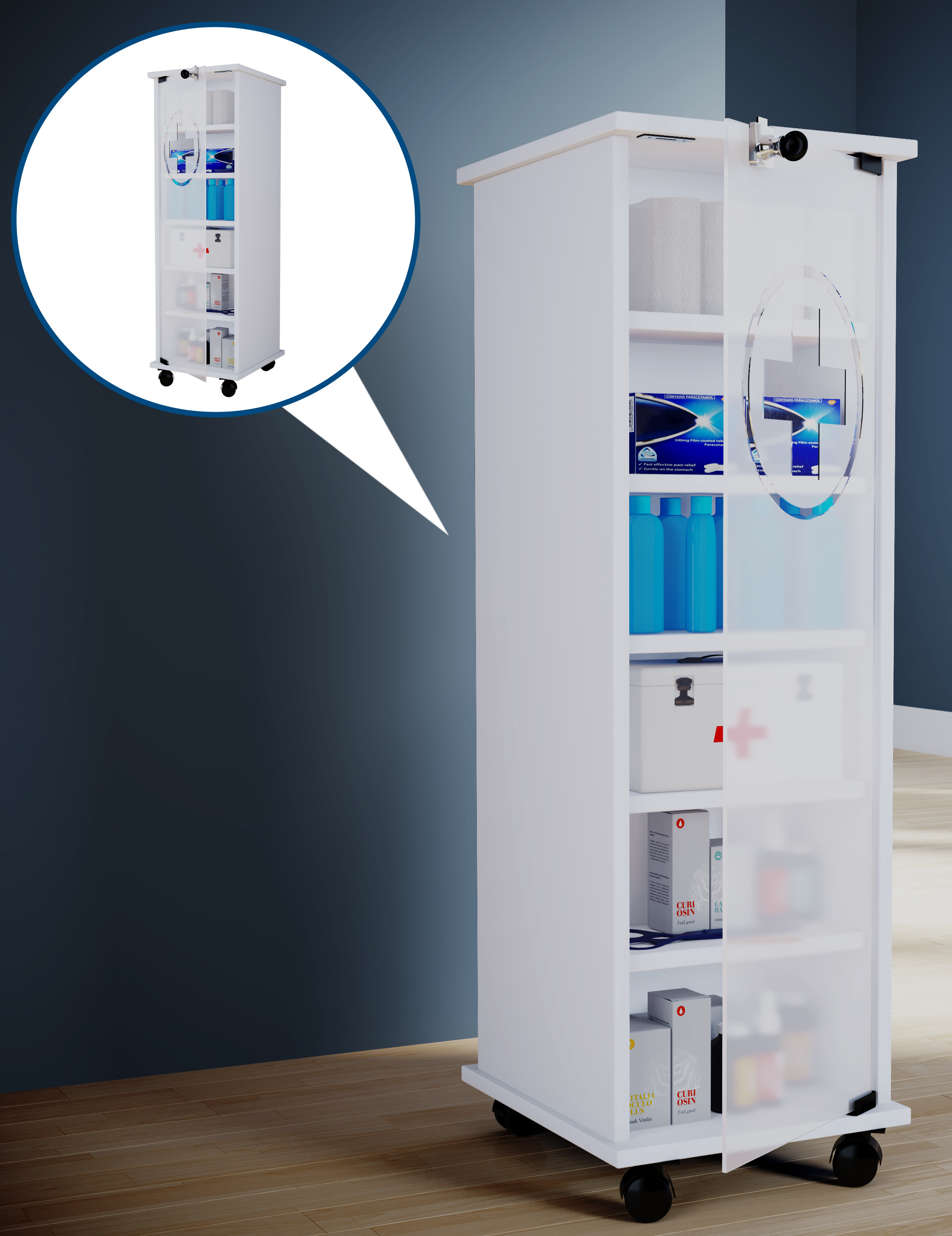 Medizinschrank NILASU