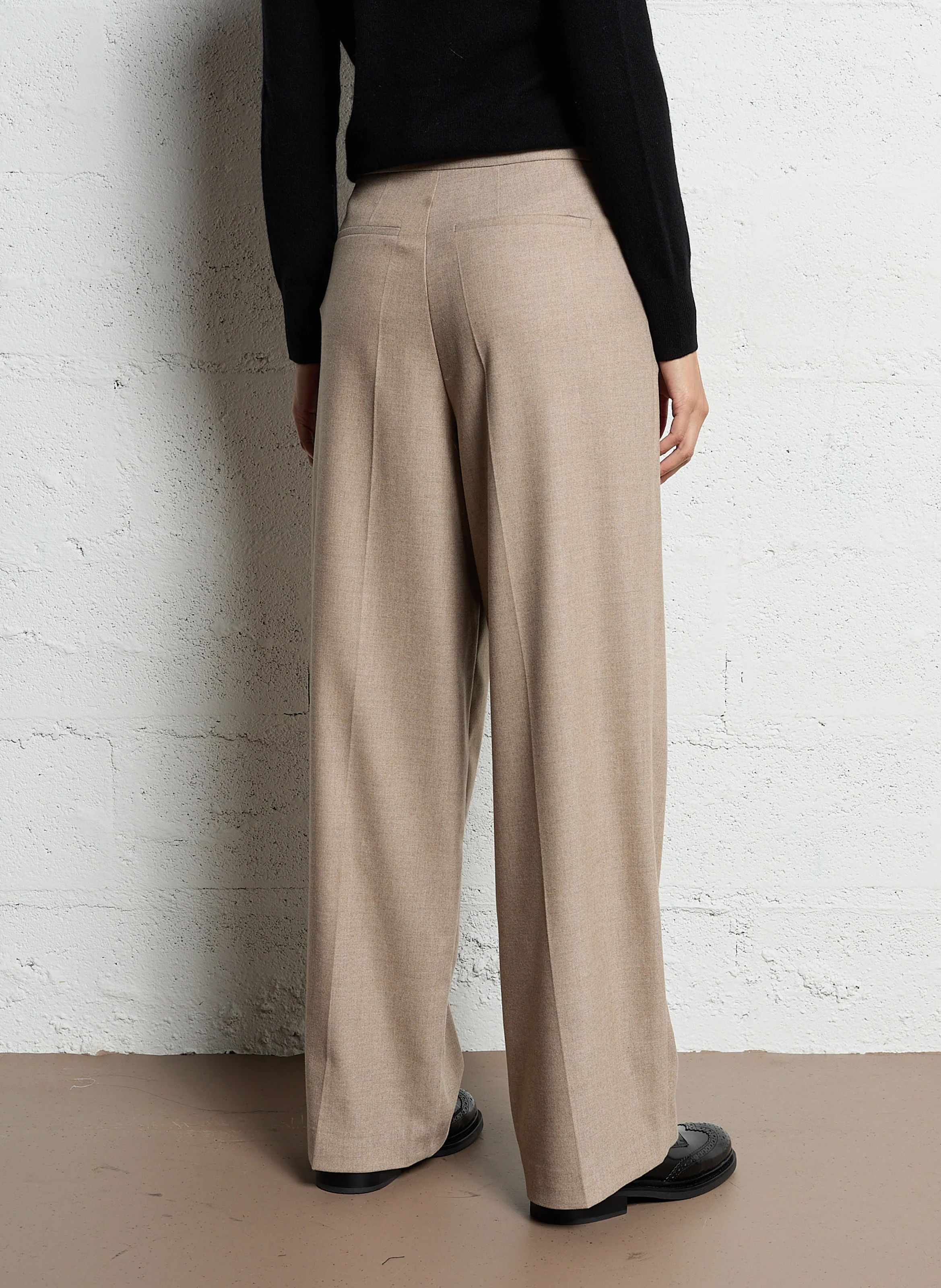 BEDWIN - Pantalon large | Beige