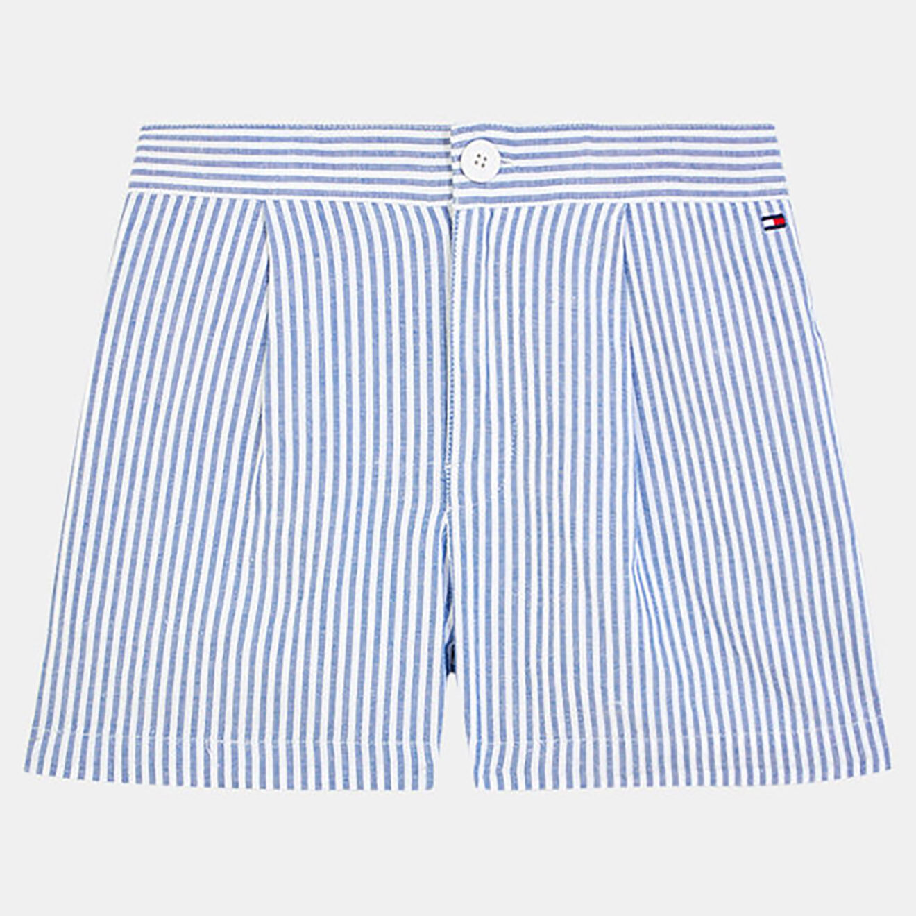 Tommy Hilfiger Short rayé bleu/blanc