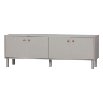 WOOOD TV-meubel Madu wolkengrijs grenenhout 56 x 160 cm
