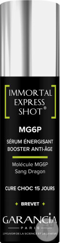 Garancia Immortal Express Shot MG6P Sérum Énergisant Booster Anti-Âge 15ml
