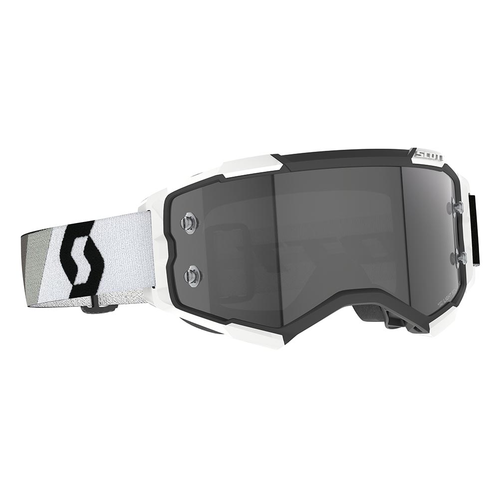 Scott - Masque Fury Light Sensitive Blanc / Noir