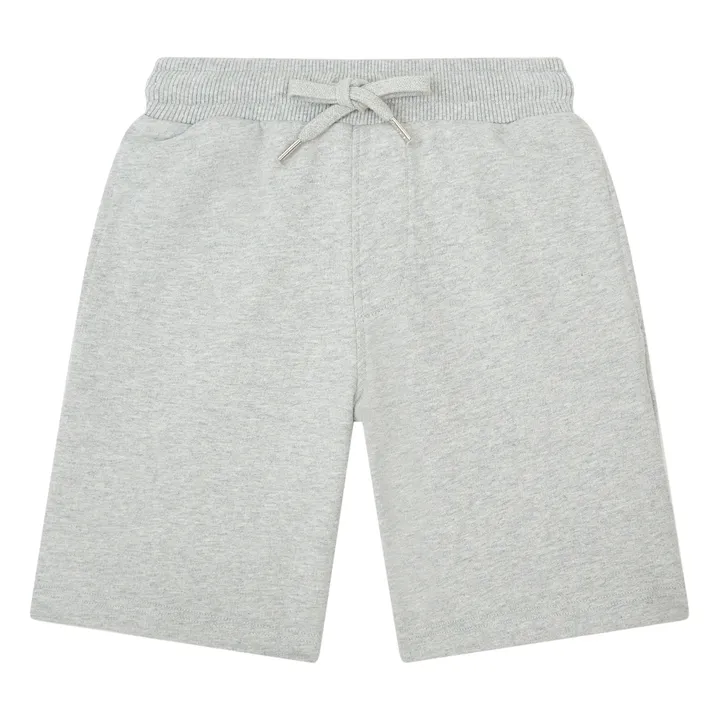 SMALLABLE BASICS Short Garçon Molleton Bio | Gris chiné