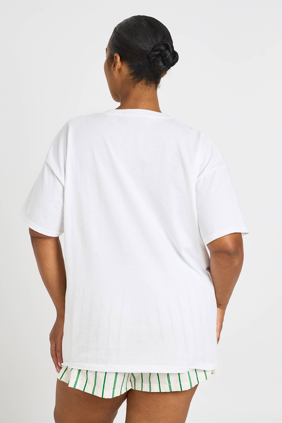 boohoo T-shirt Imprimé Breakfast Club Grande Taille