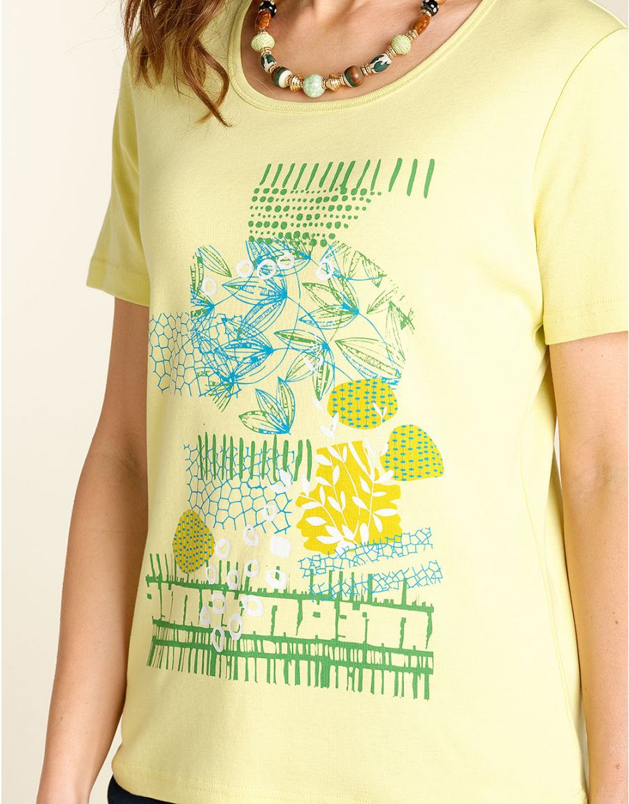 T-shirt anis coton BIO