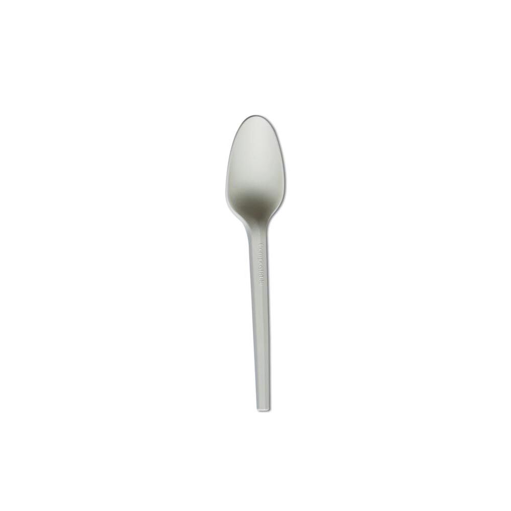 Cuillère à café plastique blanc x12