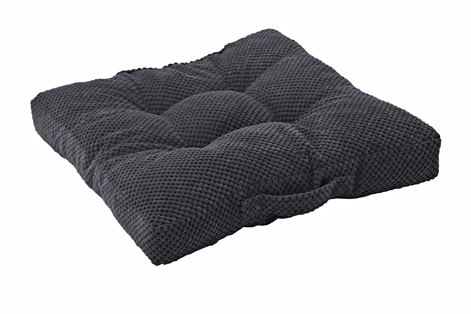 Boxkissen Piano 45x45 cm anthrazit