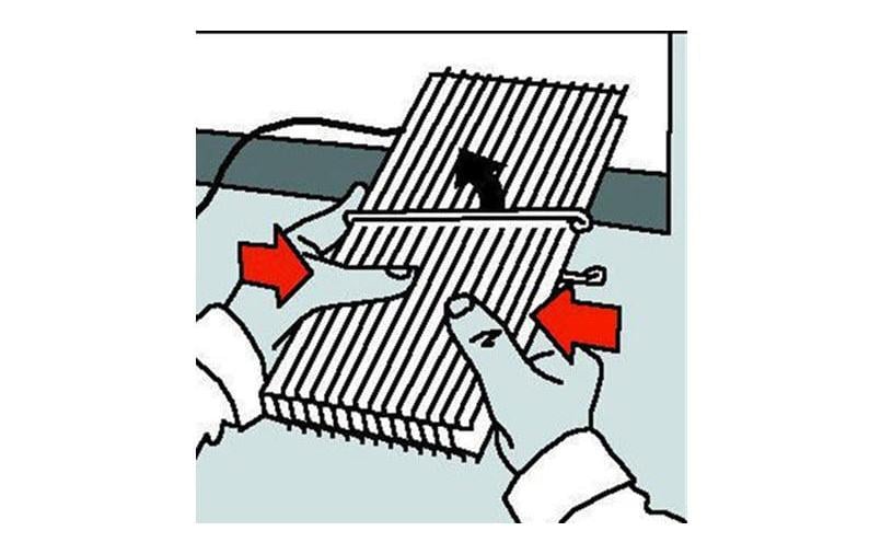 Rettungsleiter 12 m ohne Abstandshalter<br>Kompakte Rettungsleiter, 5 m lang