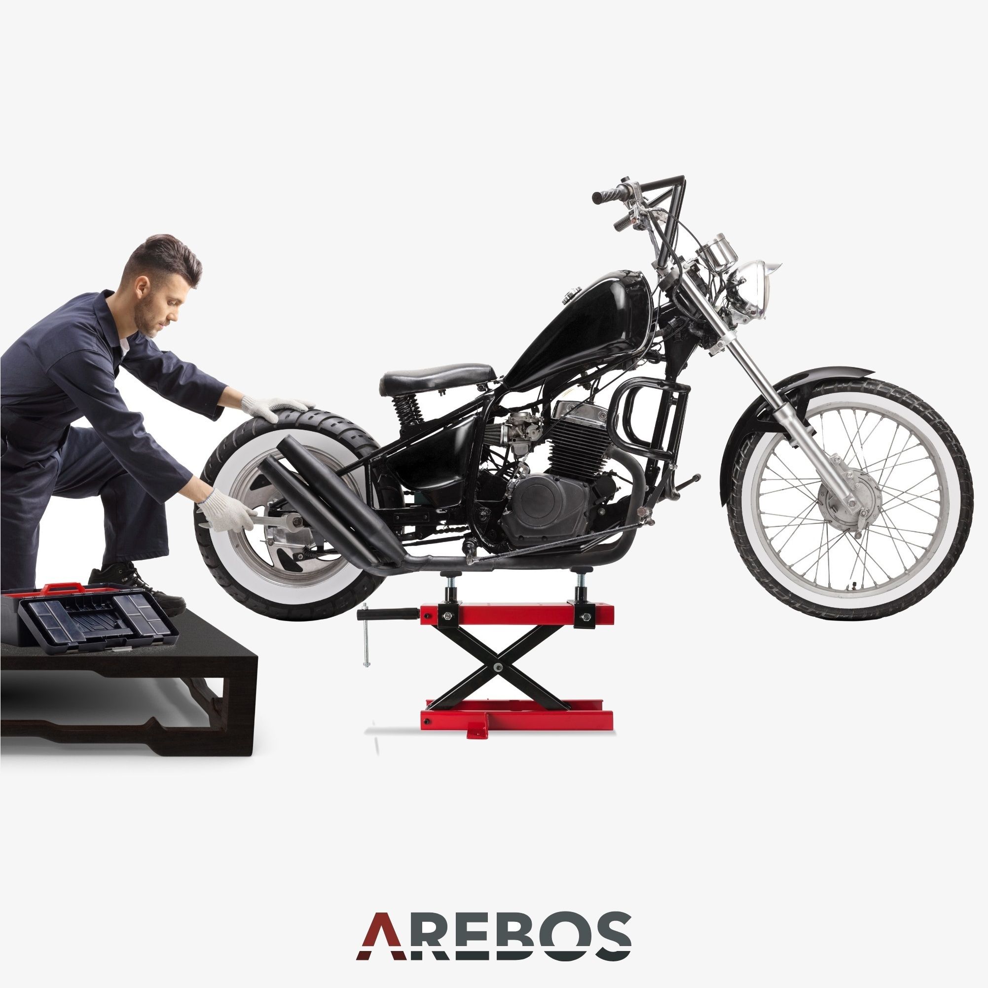 Motorradheber 500 kg