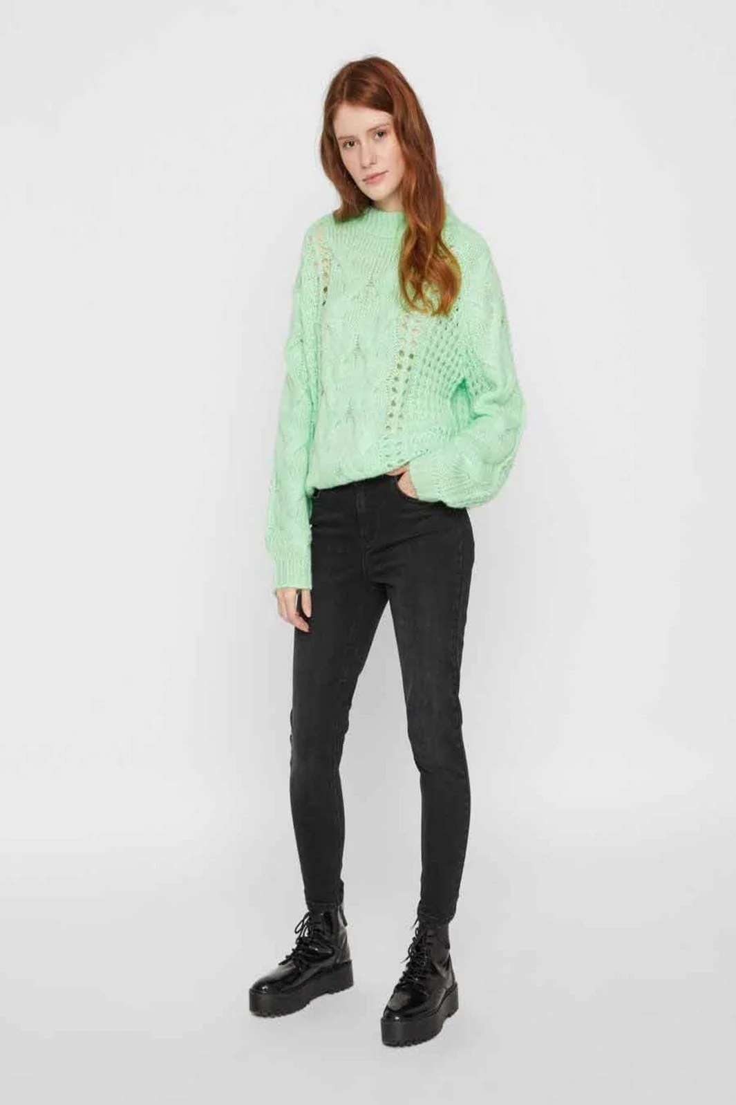 Pieces PcDelly Skn MW Jeans