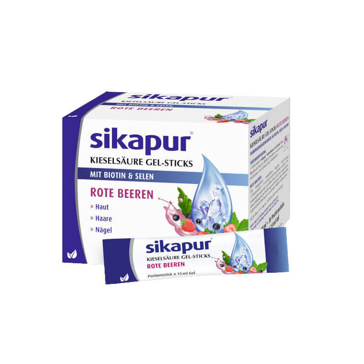 Sikapur Kieselsäure Gel-Sticks rote Beeren, 30 St