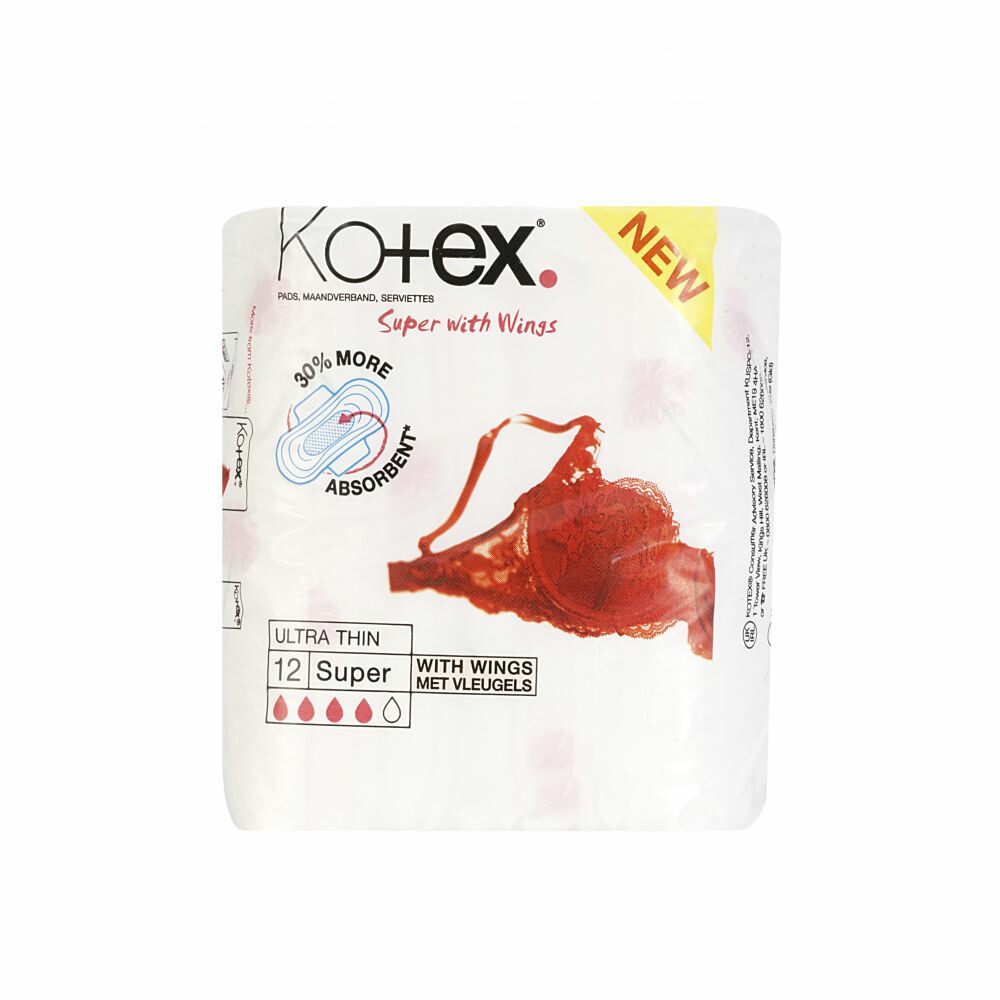Kotex Ultra Thin Super Plus12 stuks