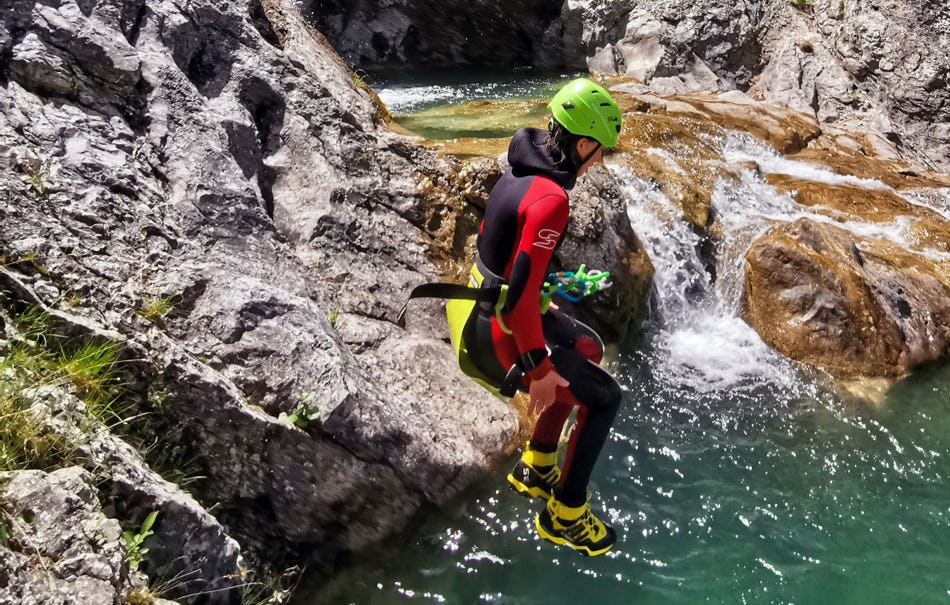Canyoning Tour Breitenwang
