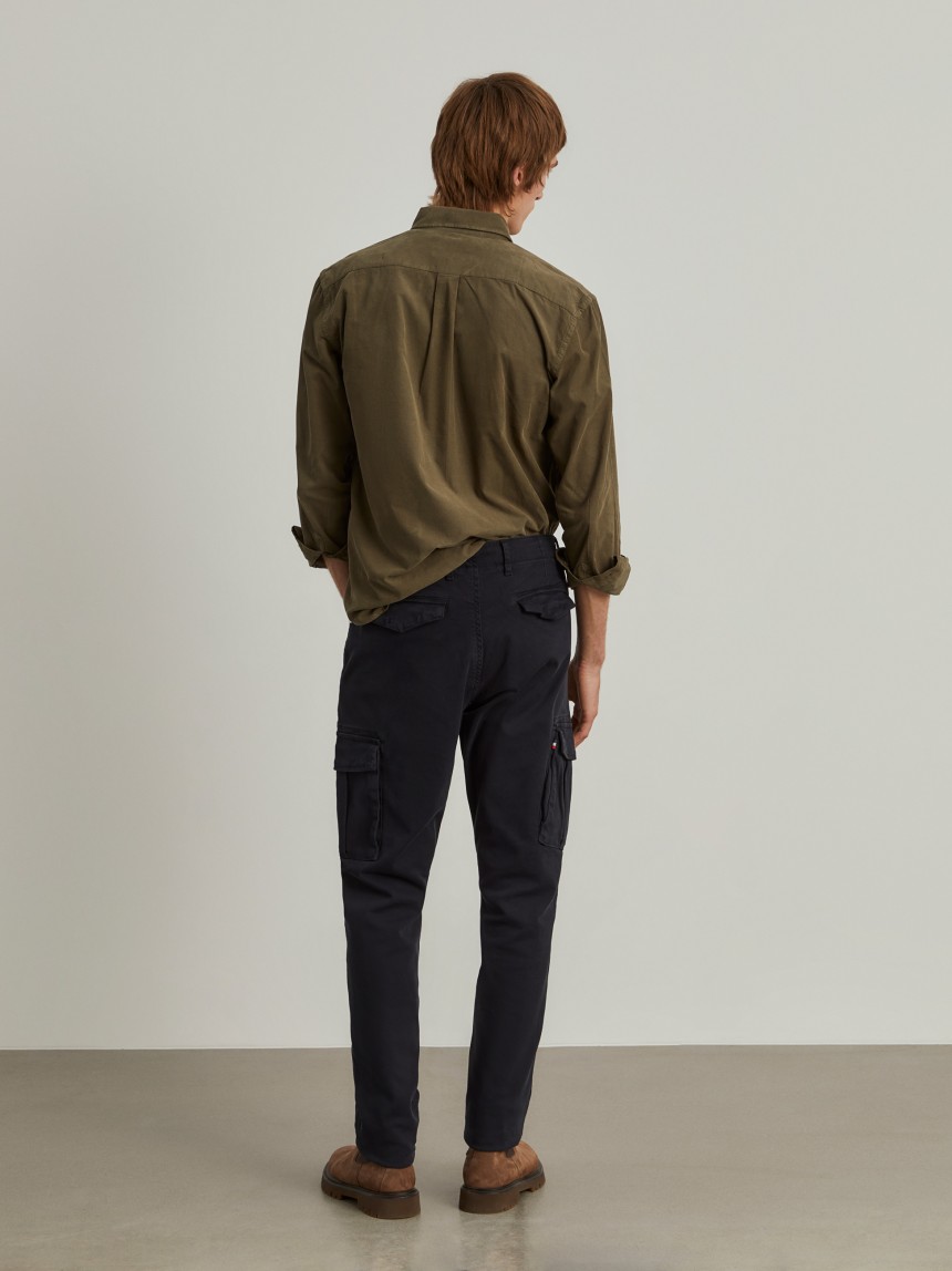 Calças cargo regular fit