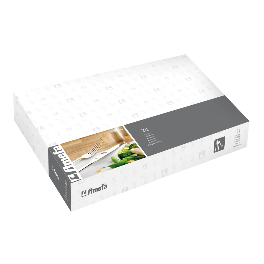 Coffret ménagère 24 pièces inox Adagio Amefa
