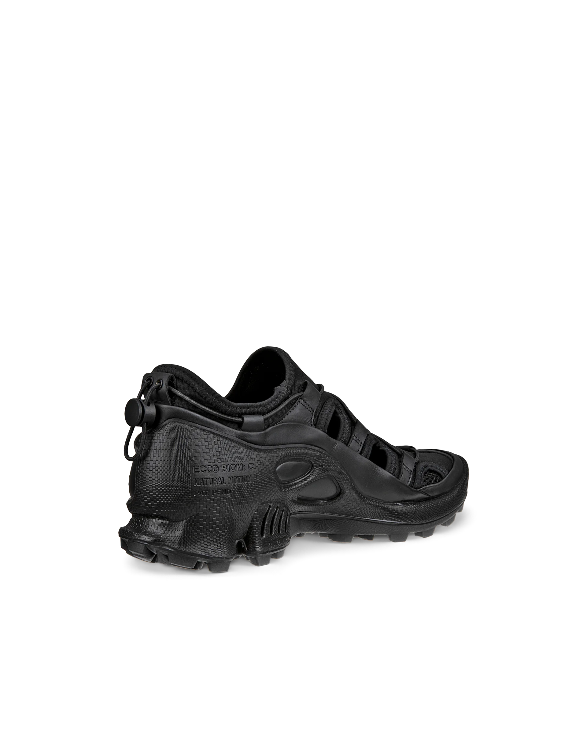 ECCO BIOM C-TRAIL W Damen Ledersneaker Schwarz