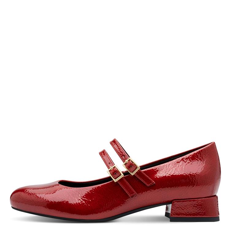 Marco Tozzi 2-22209-44 dark red patent