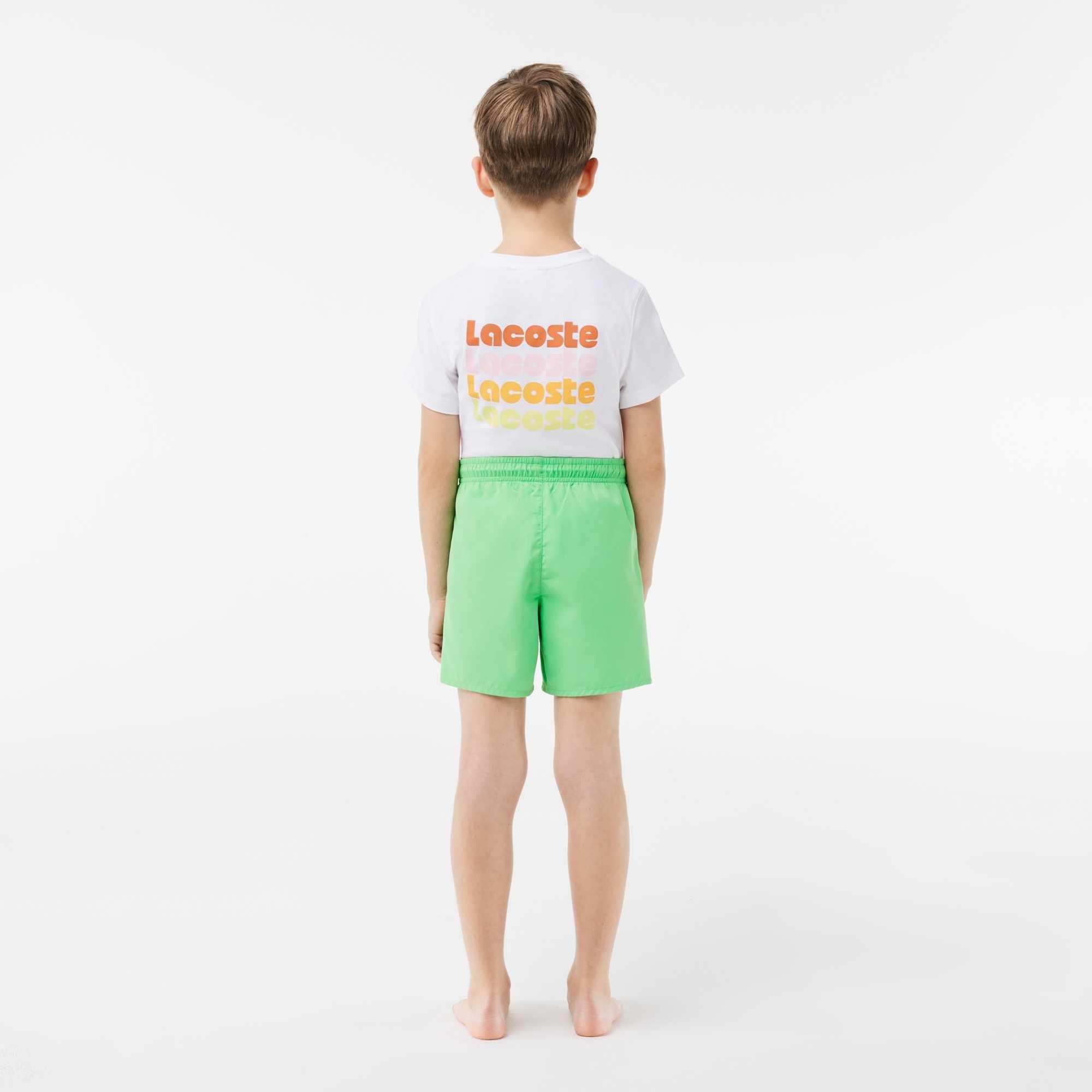 Lacoste Solid Swim Shorts Juniors