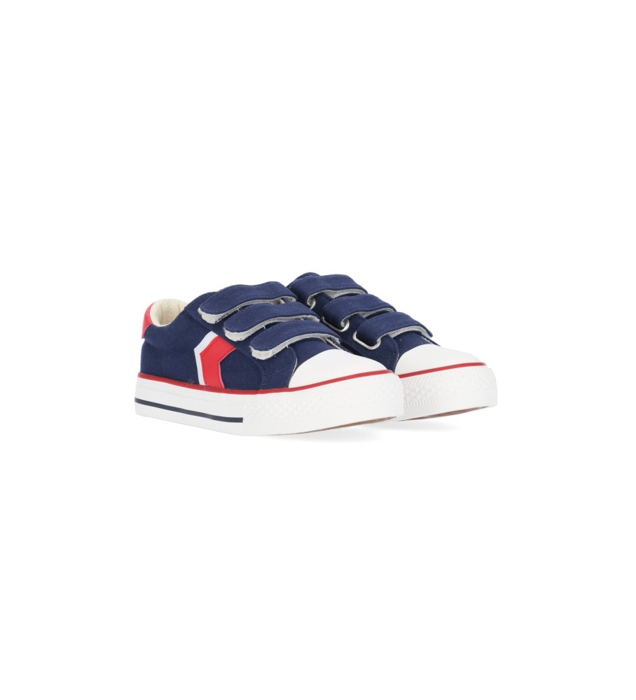Tênis infantil Chika10 City Kids, tamanho 33, azul marinho.