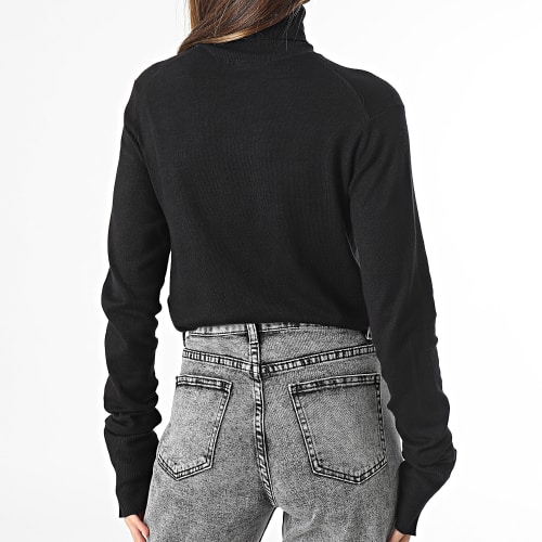 Pull Col Roulé Femme JJXX Ava Noir