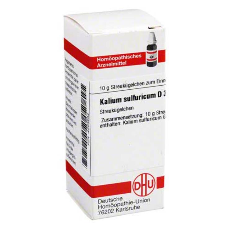 DHU Kalium sulfuricum D 30 Globuli, 10 g