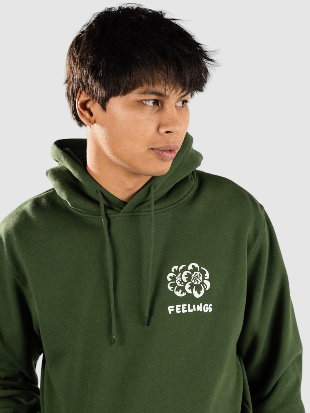 And Feelings Weight Hoodie black forest