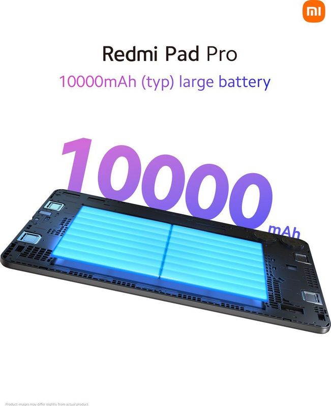 Xiaomi - Redmi Pad Pro - Tablet - Zwart - 11-inch 2.8K-display