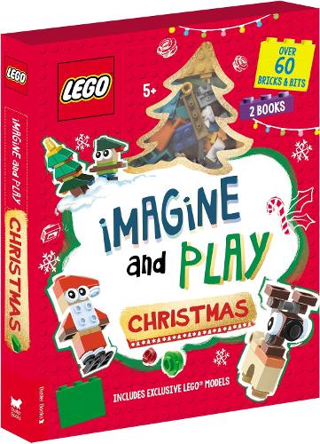LEGO Books: Imagine and Play Christmas (Hardback)