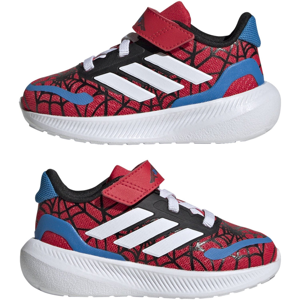 Køb adidas Originals Pure Ruby/Ftwr White/Bright Blue Runfalcon Spider-Man El I Sneakers