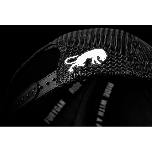 Furygan - Casquette trucker Fury Noir / Blanc