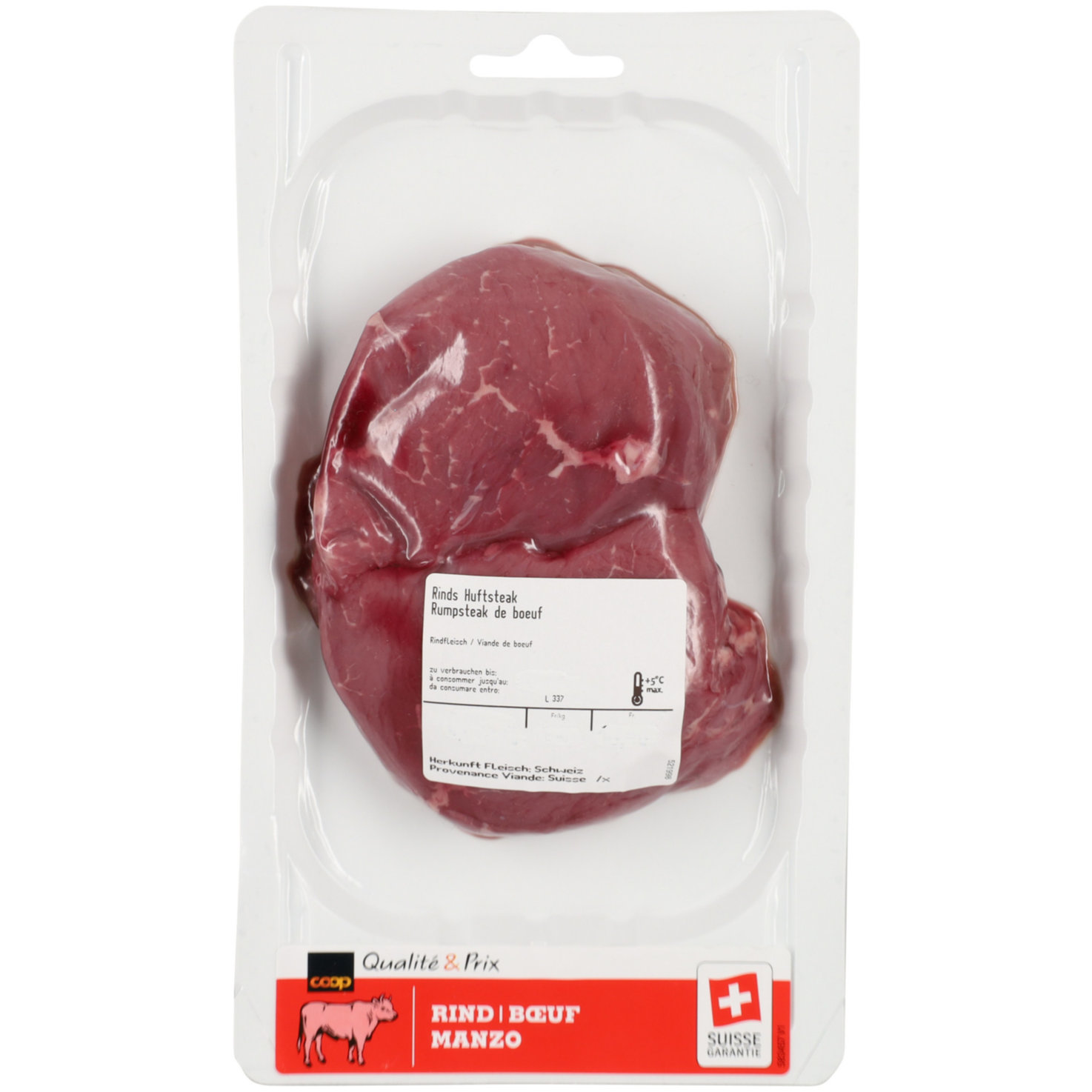 Rinds Rumpsteak 2 Stück ca. 280g