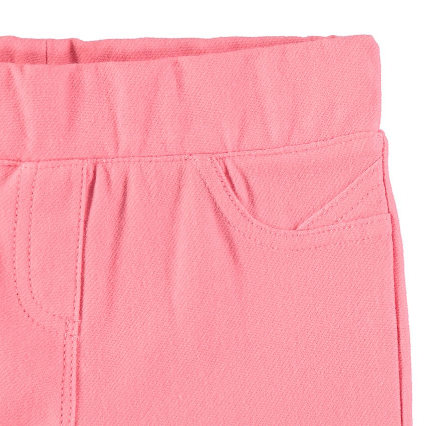 Junior - Jegging en denim like effet used - Rose