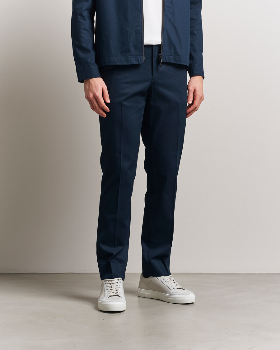 J.Lindeberg Lois Cotton Twill Pants Navy