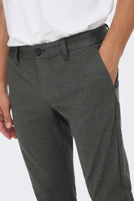 Only & Sons zwarte heren broek