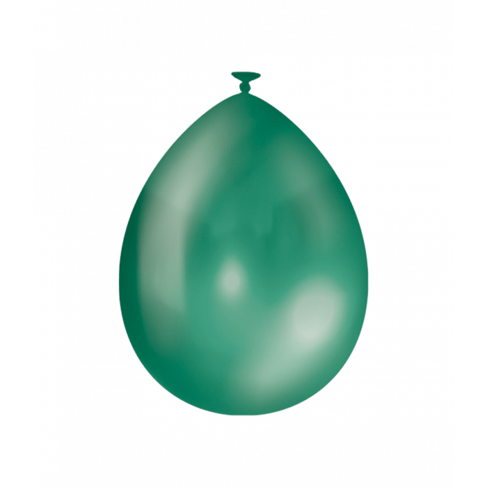 Groene Ballonnen Metallic 30cm 50st
