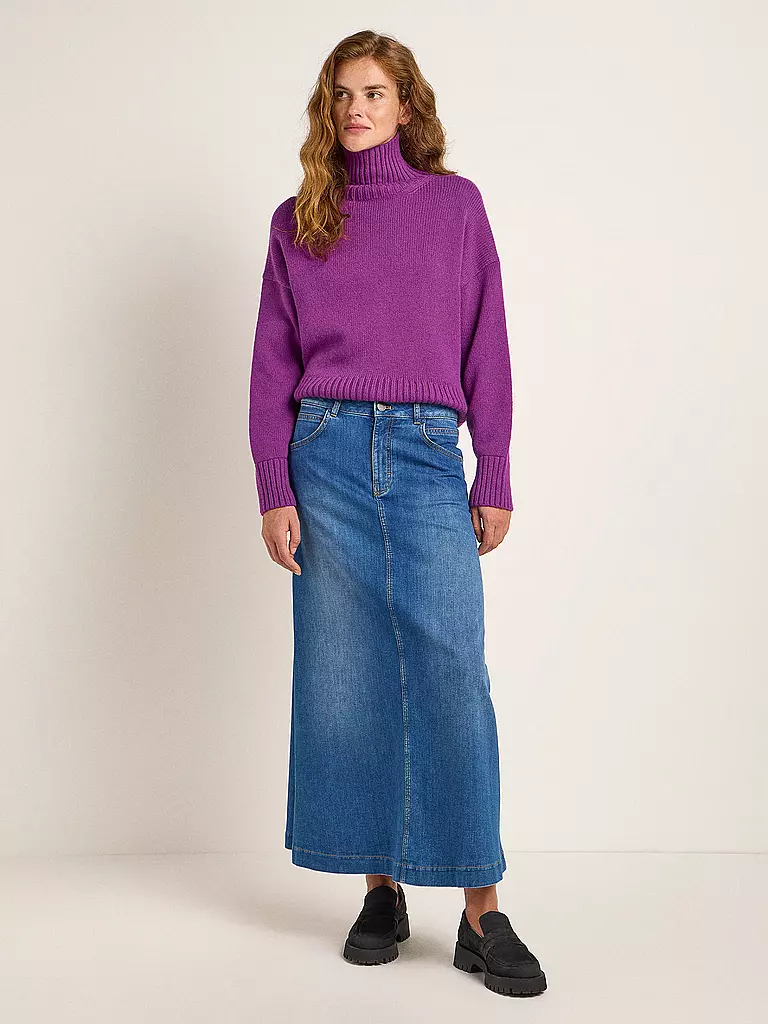 LANIUS Jeansrock blau